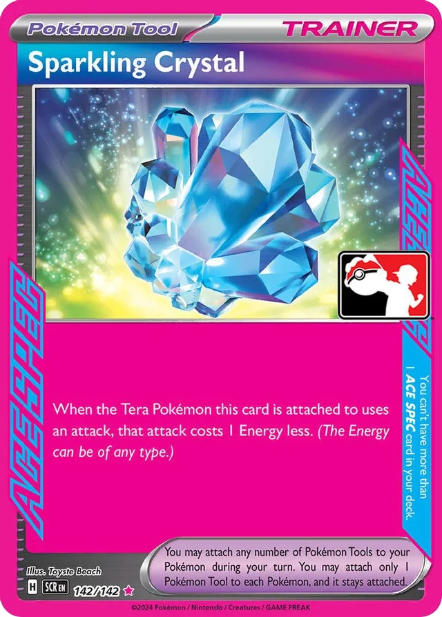 Sparkling Crystal 14/94 from Play! Pokémon Prize Pack Series Six