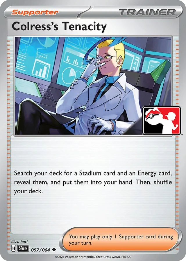 Colress's Tenacity 23/94 from Play! Pokémon Prize Pack Series Six