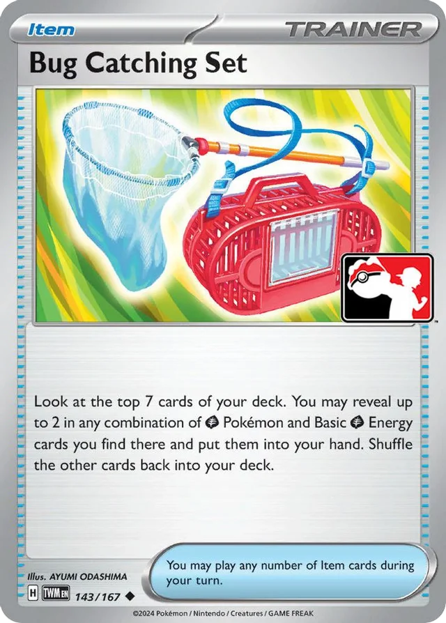 Bug Catching Set 45/94 from Play! Pokémon Prize Pack Series Six