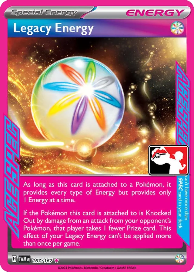 Legacy Energy 54/94 from Play! Pokémon Prize Pack Series Six