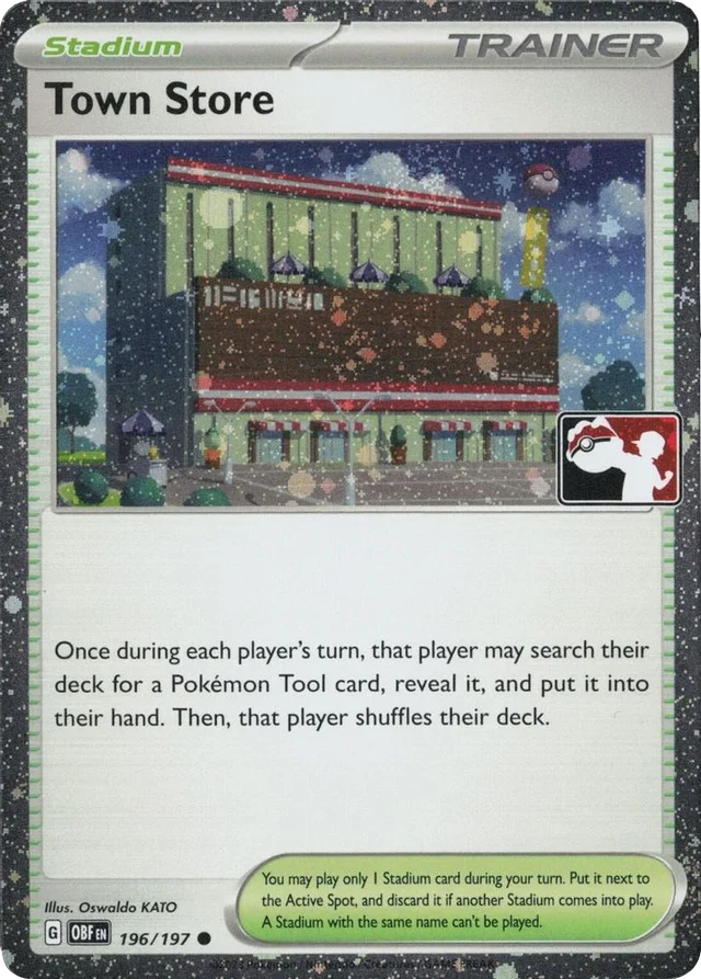 Town Store 86/94 from Play! Pokémon Prize Pack Series Six