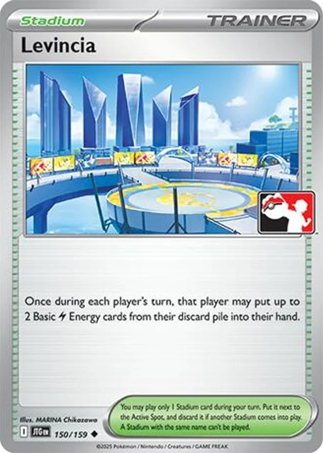 Levincia 18/96 from Play! Pokémon Prize Pack Series Seven