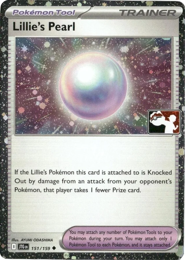Lillie's Pearl 19/96 from Play! Pokémon Prize Pack Series Seven