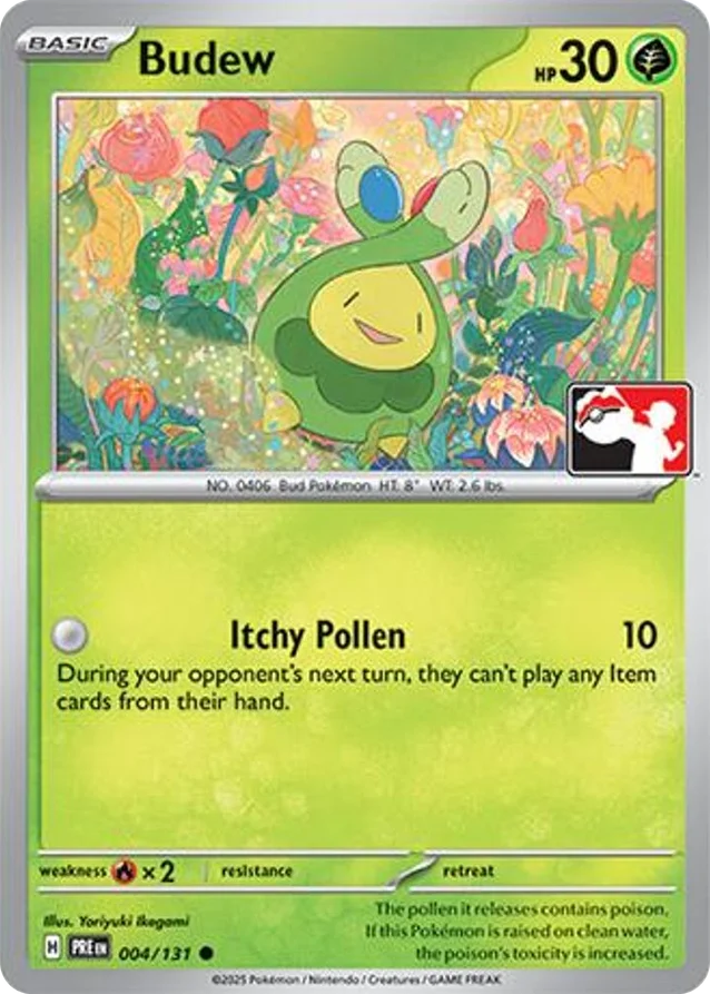 Budew 23/96 from Play! Pokémon Prize Pack Series Seven