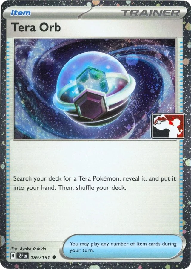 Tera Orb 50/96 from Play! Pokémon Prize Pack Series Seven