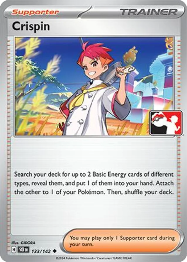 Crispin 59/96 from Play! Pokémon Prize Pack Series Seven