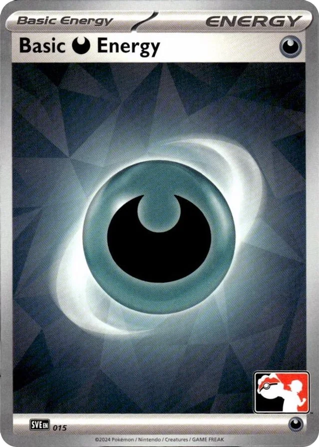 Basic Darkness Energy 95/96 from Play! Pokémon Prize Pack Series Seven