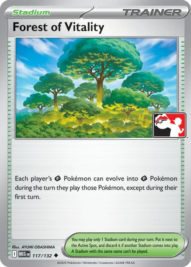 Forest of Vitality 18/90 from Play! Pokémon Prize Pack Series Eight