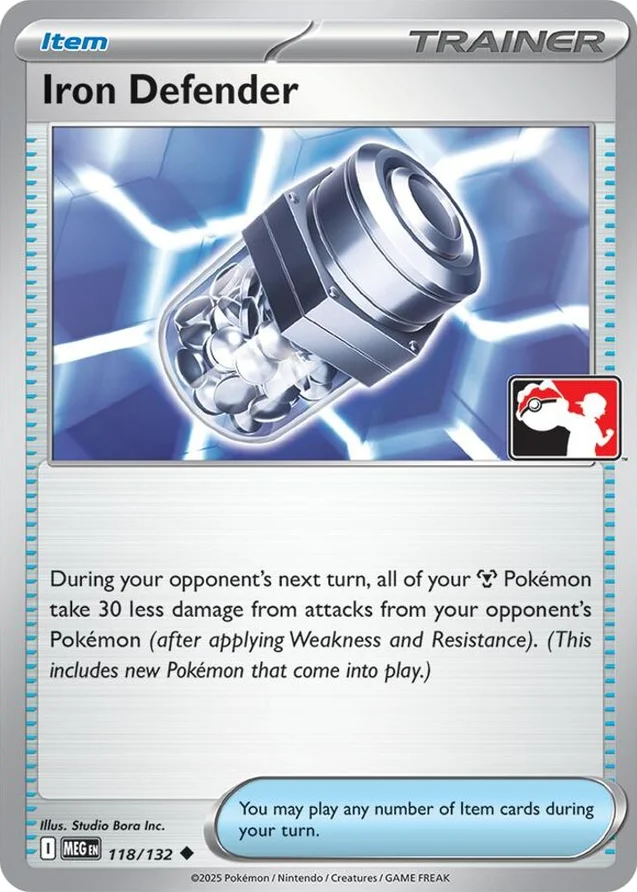 Iron Defender 19/90 from Play! Pokémon Prize Pack Series Eight