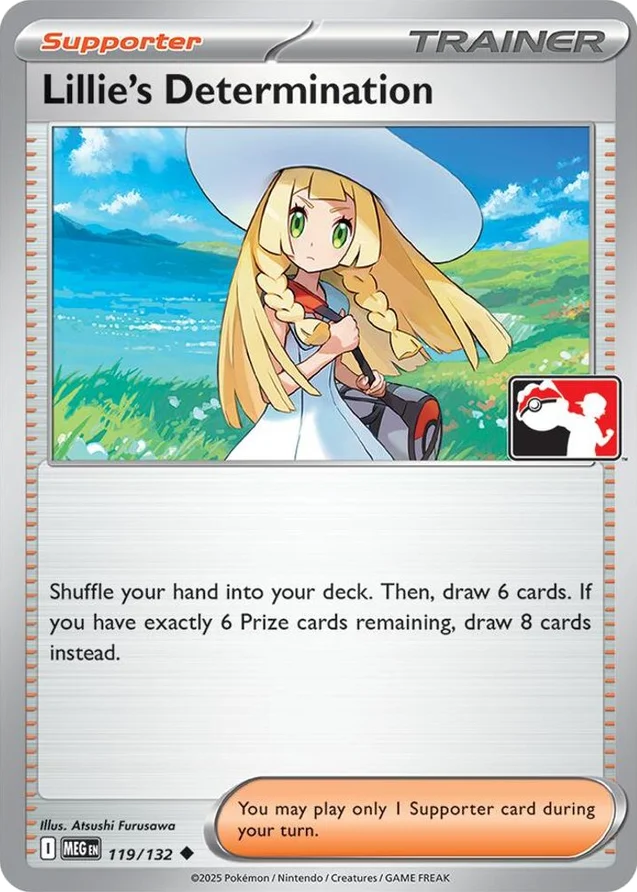Lillie's Determination 20/90 from Play! Pokémon Prize Pack Series Eight