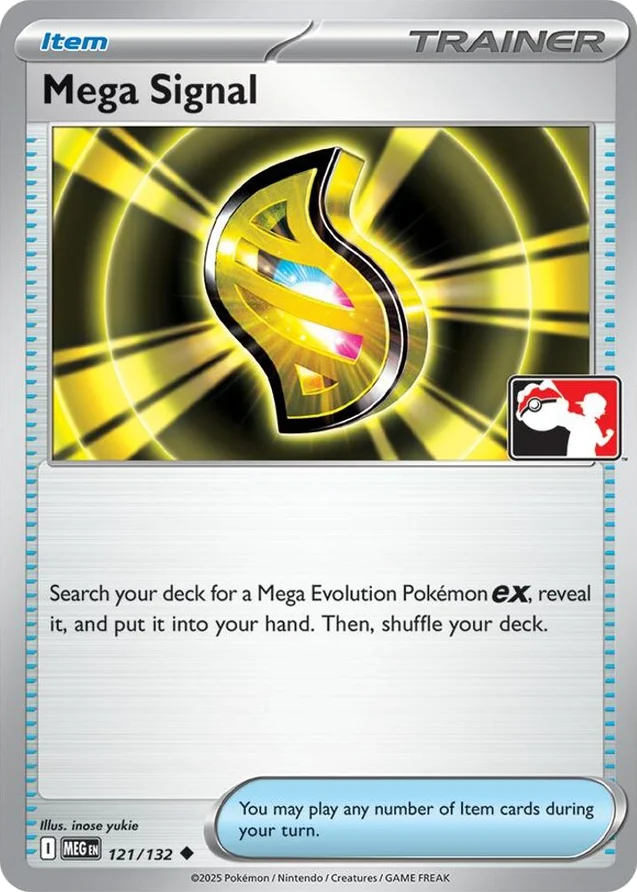 Mega Signal 21/90 from Play! Pokémon Prize Pack Series Eight