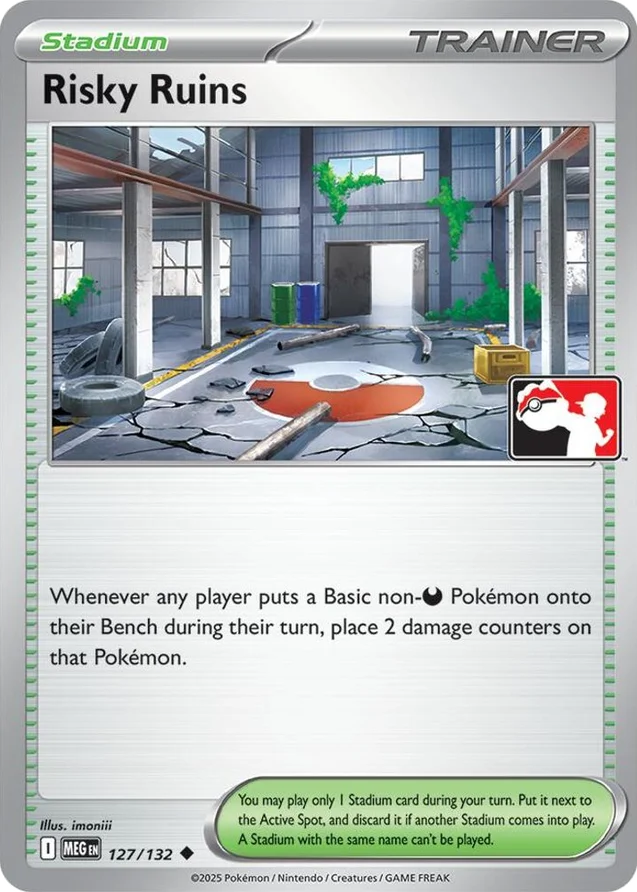 Risky Ruins 24/90 from Play! Pokémon Prize Pack Series Eight