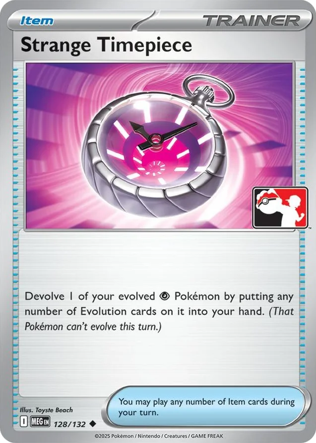 Strange Timepiece 25/90 from Play! Pokémon Prize Pack Series Eight