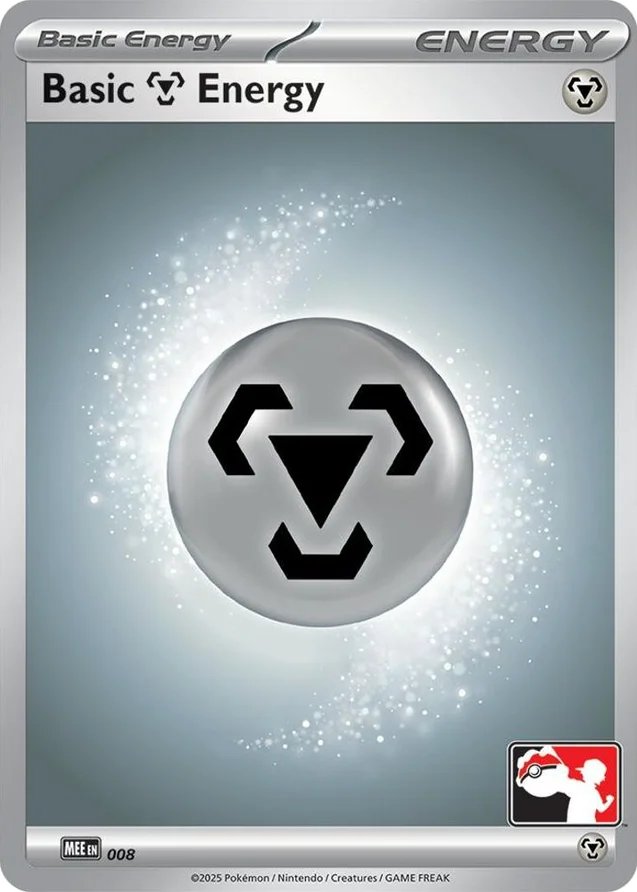 Basic Metal Energy 35/90 from Play! Pokémon Prize Pack Series Eight