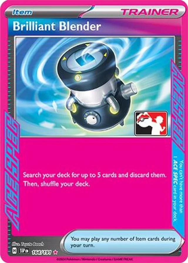Brilliant Blender 87/90 from Play! Pokémon Prize Pack Series Eight