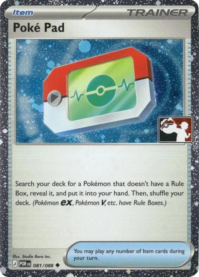 Poké Pad 12/80 from Play! Pokémon Prize Pack Series Nine