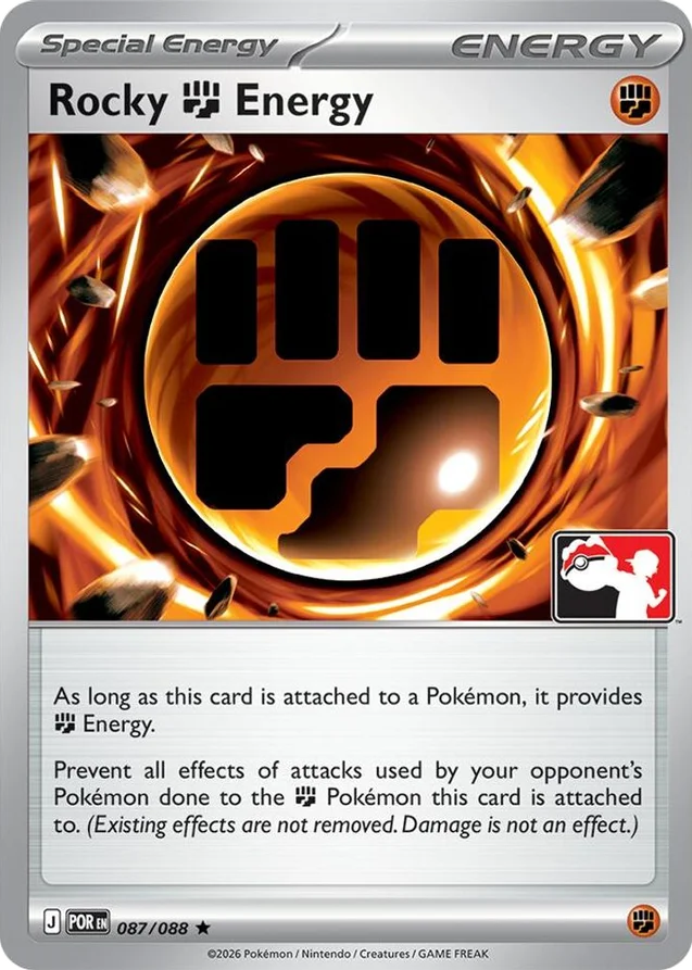 Rocky Fighting Energy 15/80 from Play! Pokémon Prize Pack Series Nine