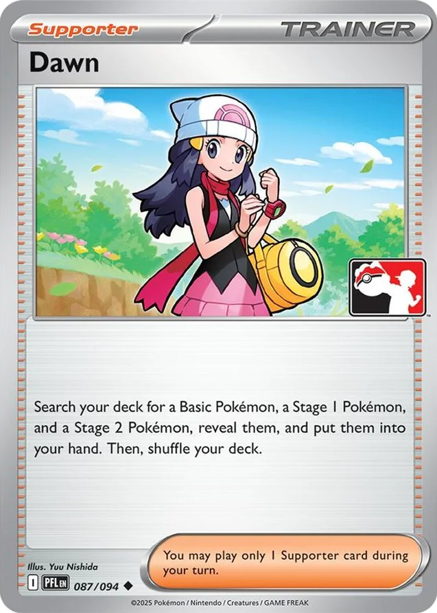 Dawn 39/80 from Play! Pokémon Prize Pack Series Nine
