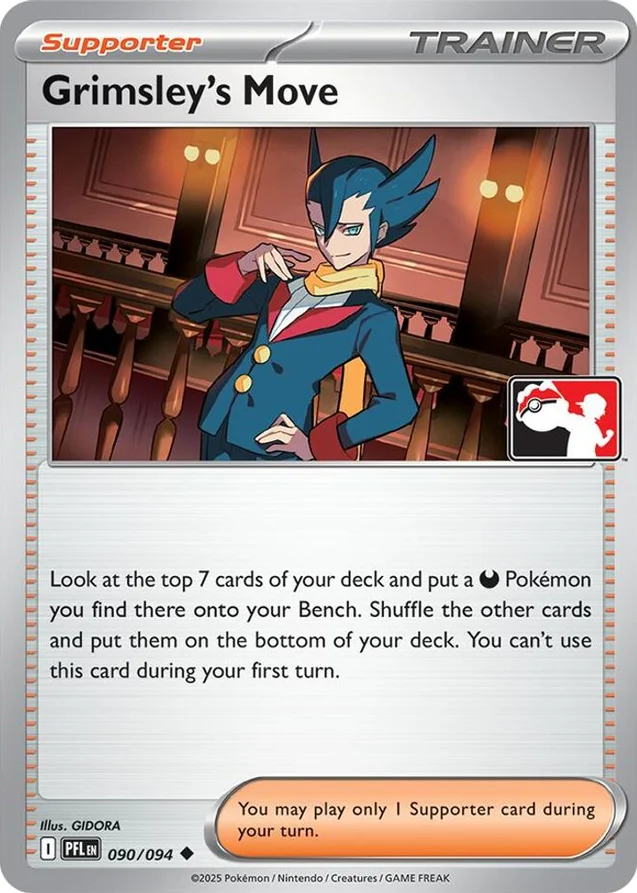 Grimsley's Move 41/80 from Play! Pokémon Prize Pack Series Nine