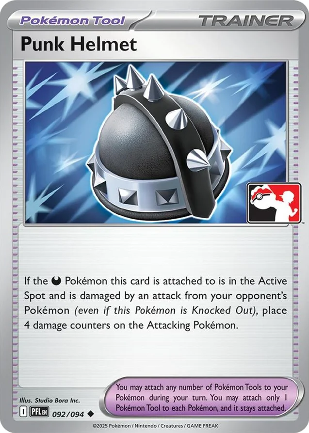 Punk Helmet 42/80 from Play! Pokémon Prize Pack Series Nine