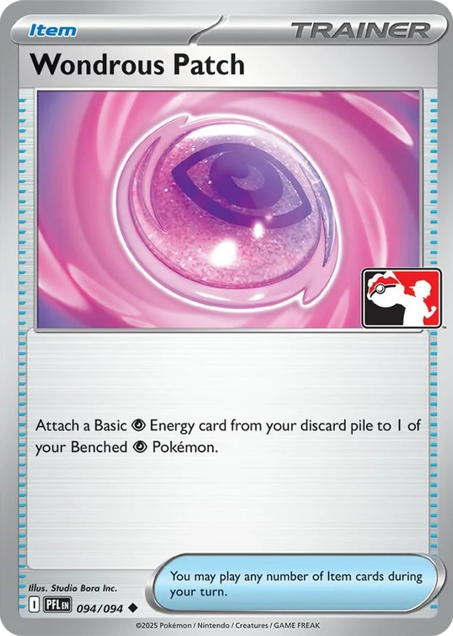 Wondrous Patch 43/80 from Play! Pokémon Prize Pack Series Nine