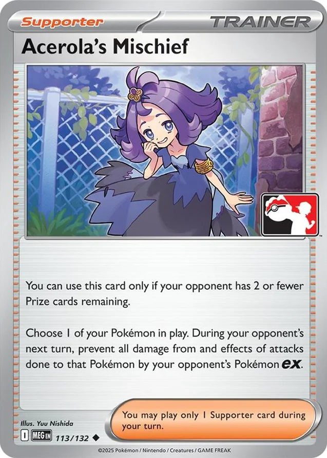Acerola's Mischief 49/80 from Play! Pokémon Prize Pack Series Nine
