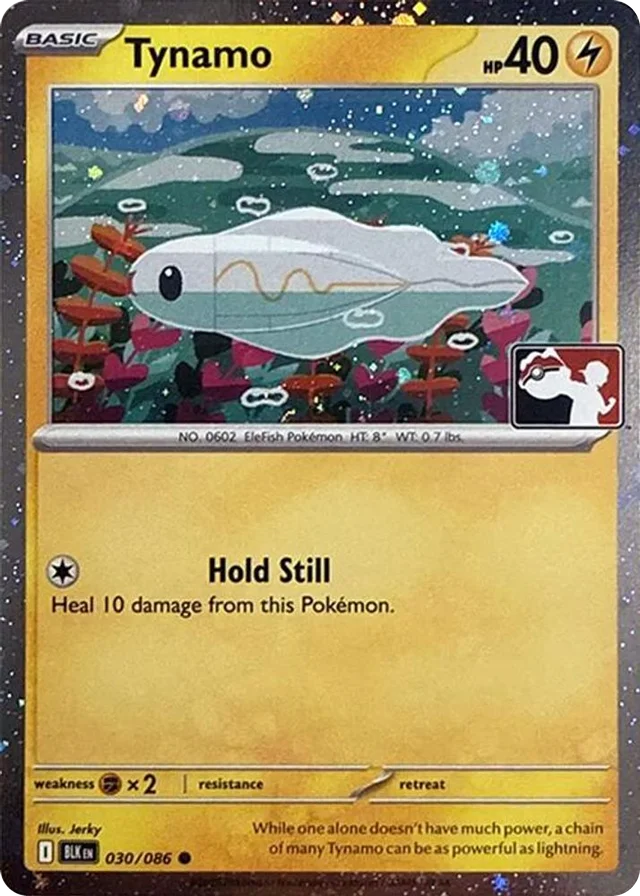 Tynamo 62/80 from Play! Pokémon Prize Pack Series Nine