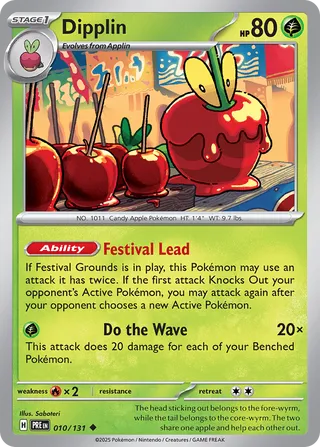 Dipplin 10/180 from Prismatic Evolutions