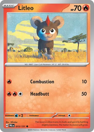 Litleo 15/180 from Prismatic Evolutions