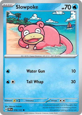 Slowpoke 18/180 from Prismatic Evolutions
