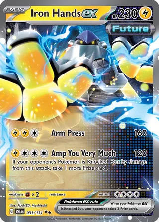 Iron Hands ex 31/180 from Prismatic Evolutions