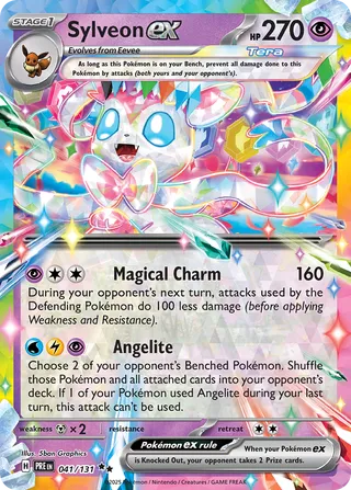 Sylveon ex 41/180 from Prismatic Evolutions