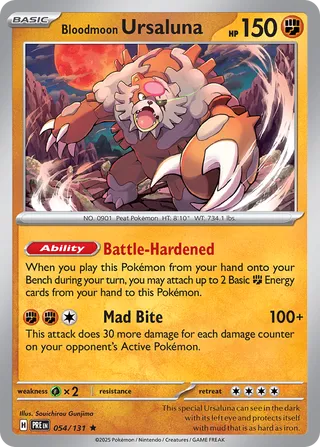 Bloodmoon Ursaluna 54/180 from Prismatic Evolutions