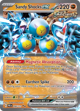 Sandy Shocks ex 56/180 from Prismatic Evolutions
