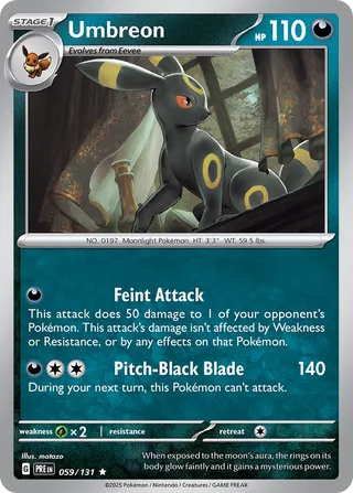 Umbreon 59/180 from Prismatic Evolutions