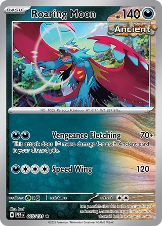 Roaring Moon 65/180 from Prismatic Evolutions