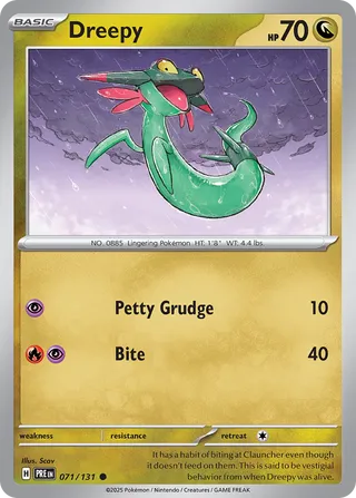 Dreepy 71/180 from Prismatic Evolutions
