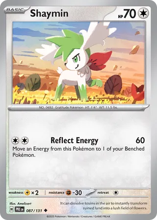 Shaymin 87/180 from Prismatic Evolutions