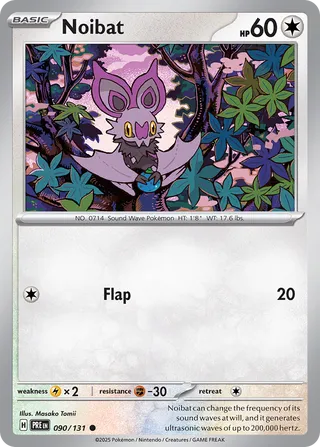 Noibat 90/180 from Prismatic Evolutions