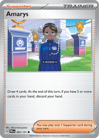 Amarys 93/180 from Prismatic Evolutions