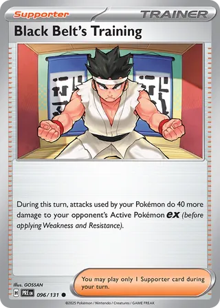 Black Belt's Training 96/180 from Prismatic Evolutions