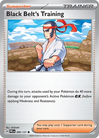 Black Belt's Training 99/180 from Prismatic Evolutions