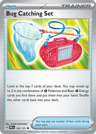 Bug Catching Set 102/180 from Prismatic Evolutions