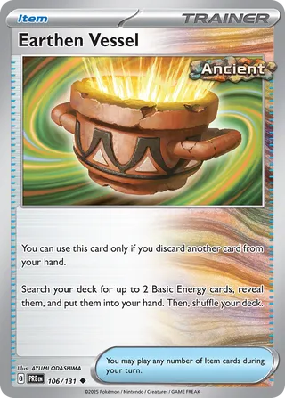 Earthen Vessel 106/180 from Prismatic Evolutions