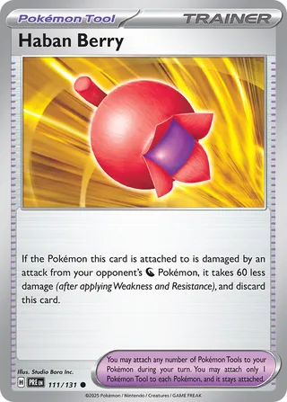 Haban Berry 111/180 from Prismatic Evolutions