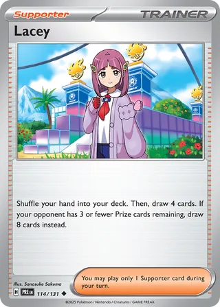 Lacey 114/180 from Prismatic Evolutions
