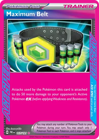 Maximum Belt 117/180 from Prismatic Evolutions