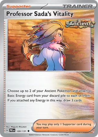 Professor Sada's Vitality 120/180 from Prismatic Evolutions