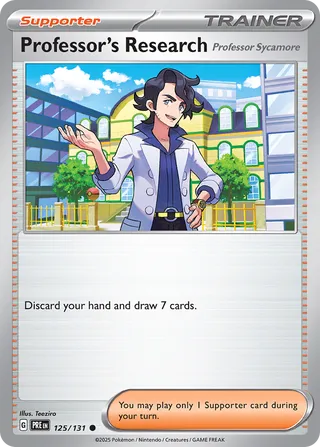 Professor's Research 125/180 from Prismatic Evolutions