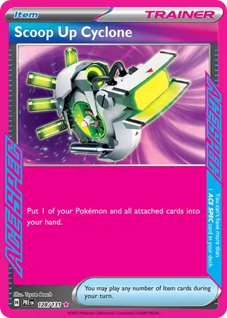 Scoop Up Cyclone 128/180 from Prismatic Evolutions